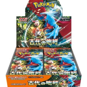 Pokemon Card Game Scarlet & Violet Expansion Pack Ancient Roar Booster Box (Japanese) - 30 Packs