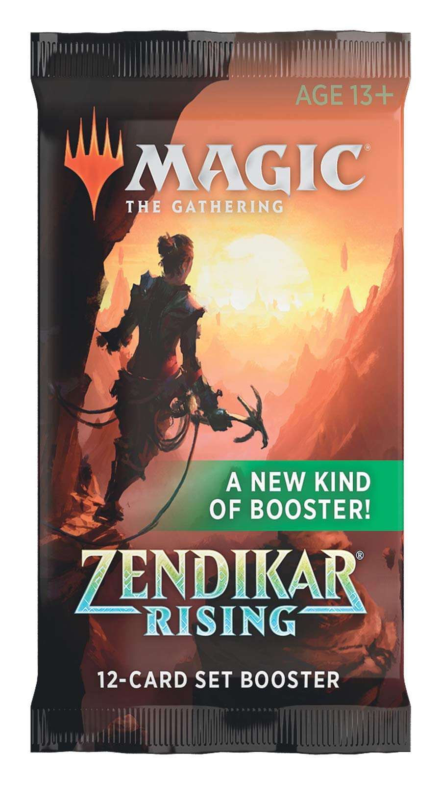 Magic: The Gathering MTG-ZNR-SBD-EN Zendikar Rising Set (Single Booster Pack)