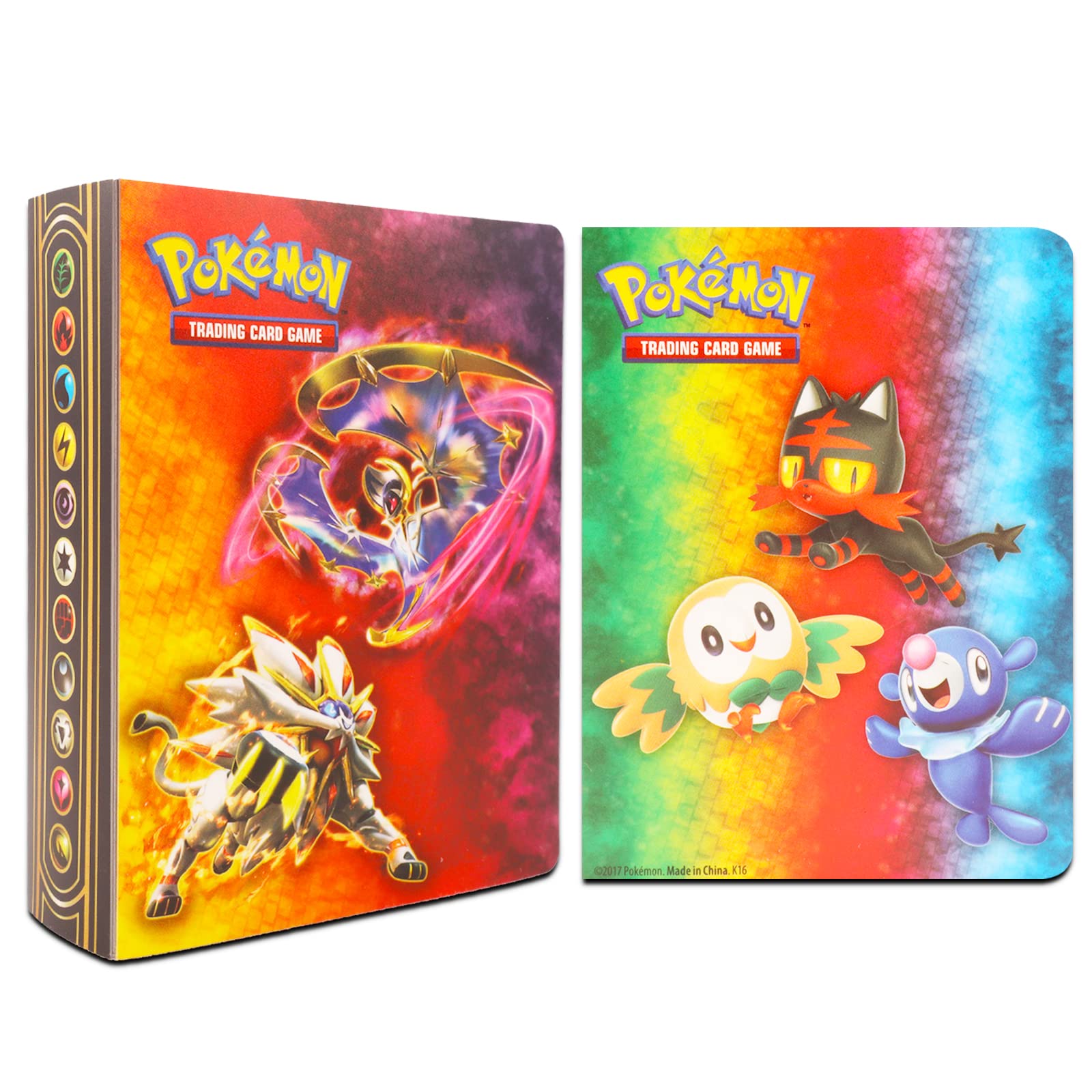 Pokemon Binders for Cards Bundle - 6 Pack Assorted Mini Binders, Each Holds 60 Cards Plus Door Hanger | Pokemon Card Carrying Case Set - Image 3