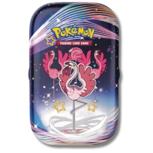 Pokemon Scarlet & Violet Paldean Fates Mini Tin | Flamigo