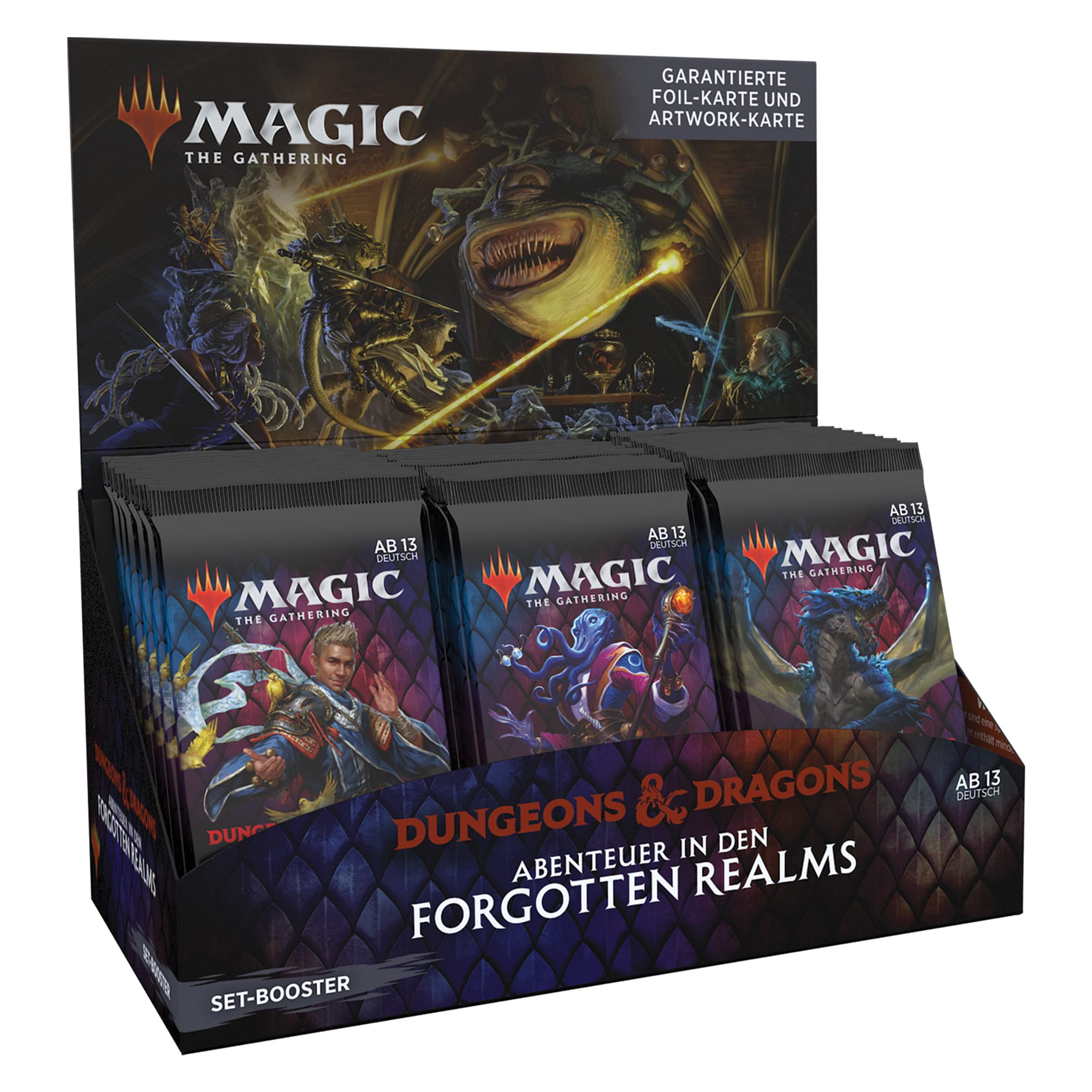 Magic: The Gathering Adventures in The Forgotten Realms Set Booster Box, 30 Packs, for ages 13+ - Image 2