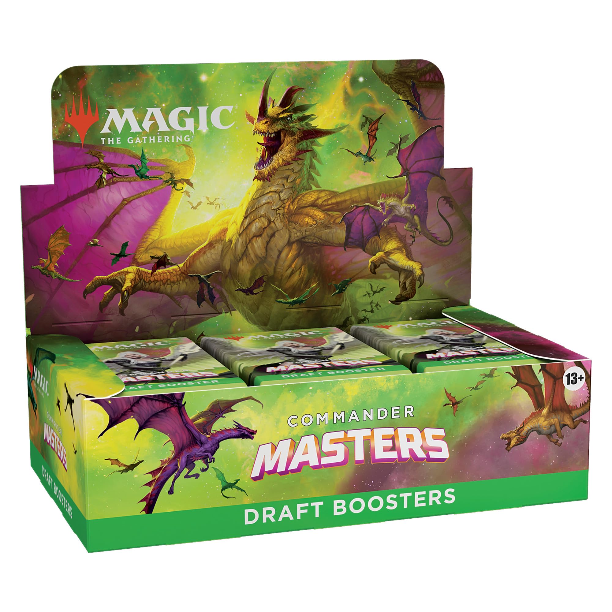 Magic: The Gathering Commander Masters Draft Booster Box - 24 Packs (480 Cards) - Image 4