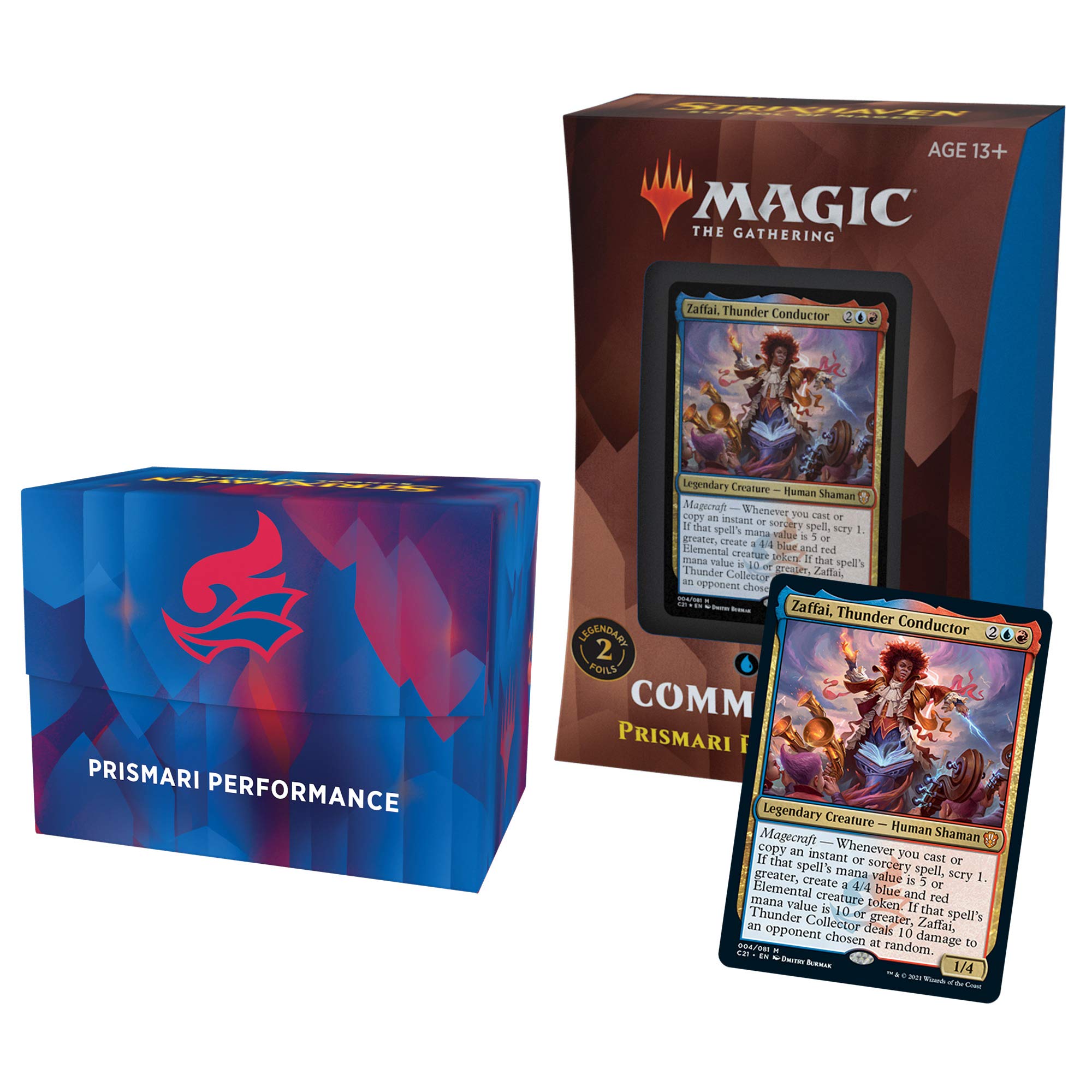 Magic: The Gathering Strixhaven Commander Deck Bundle – Includes 1 Silverquill Statement + 1 Prismari Performance + 1 Witherbloom Witchcraft + 1 Lorehold Legacies + 1 Quantum Quandrix - Image 3