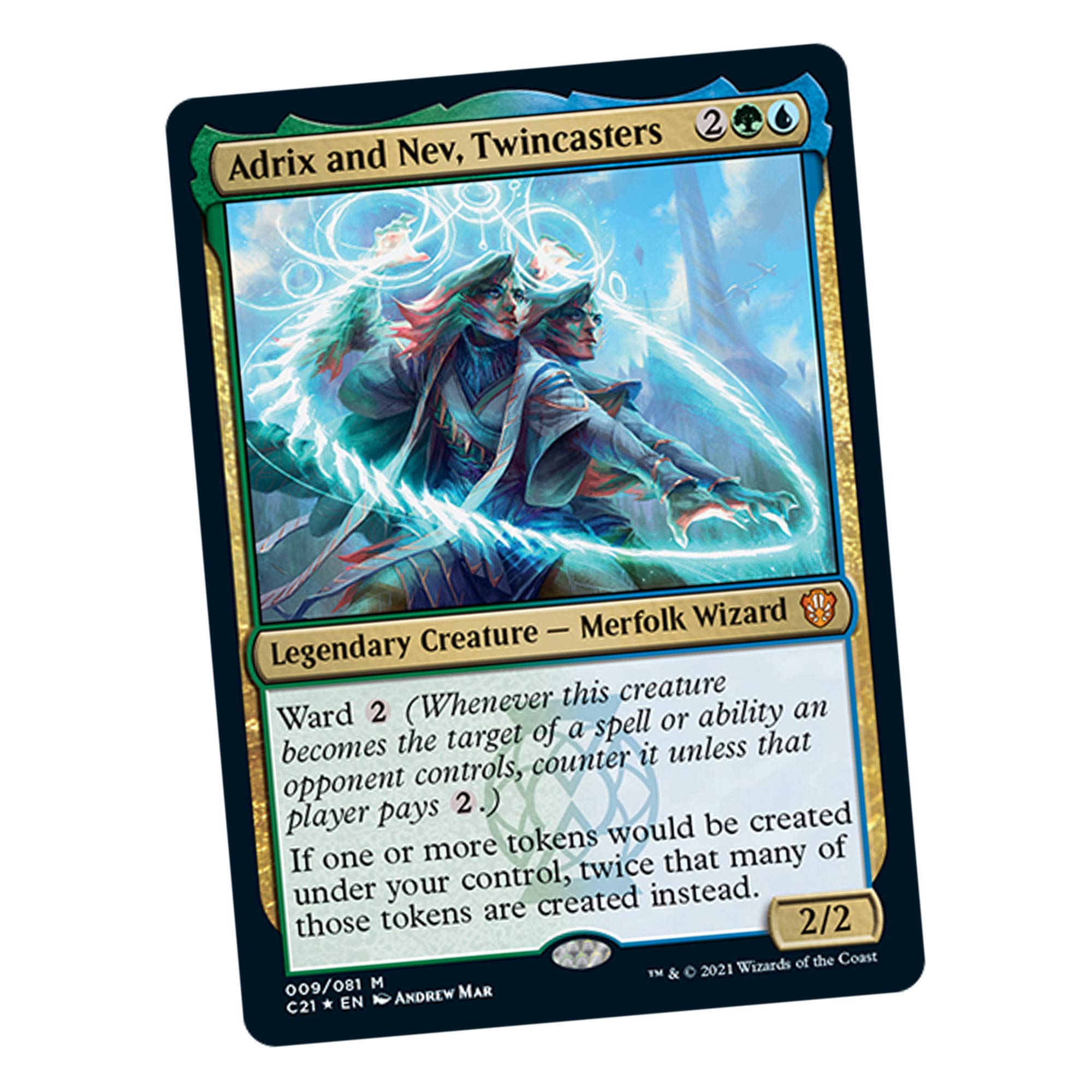 Magic: The Gathering Strixhaven Commander Deck – Quantum Quandrix (Blue-Green) - Image 2