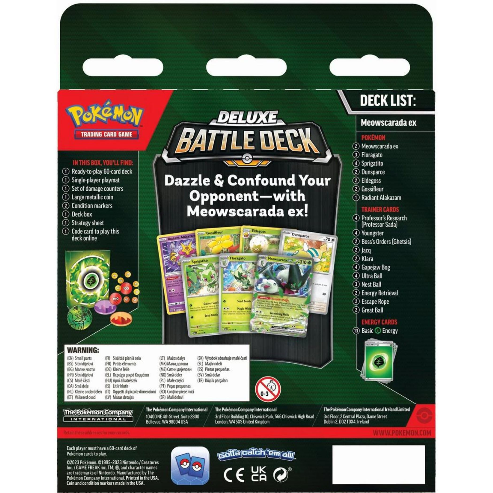 POKEMON TCG: DELUXE BATTLE DECK: Meowscarada - Image 2