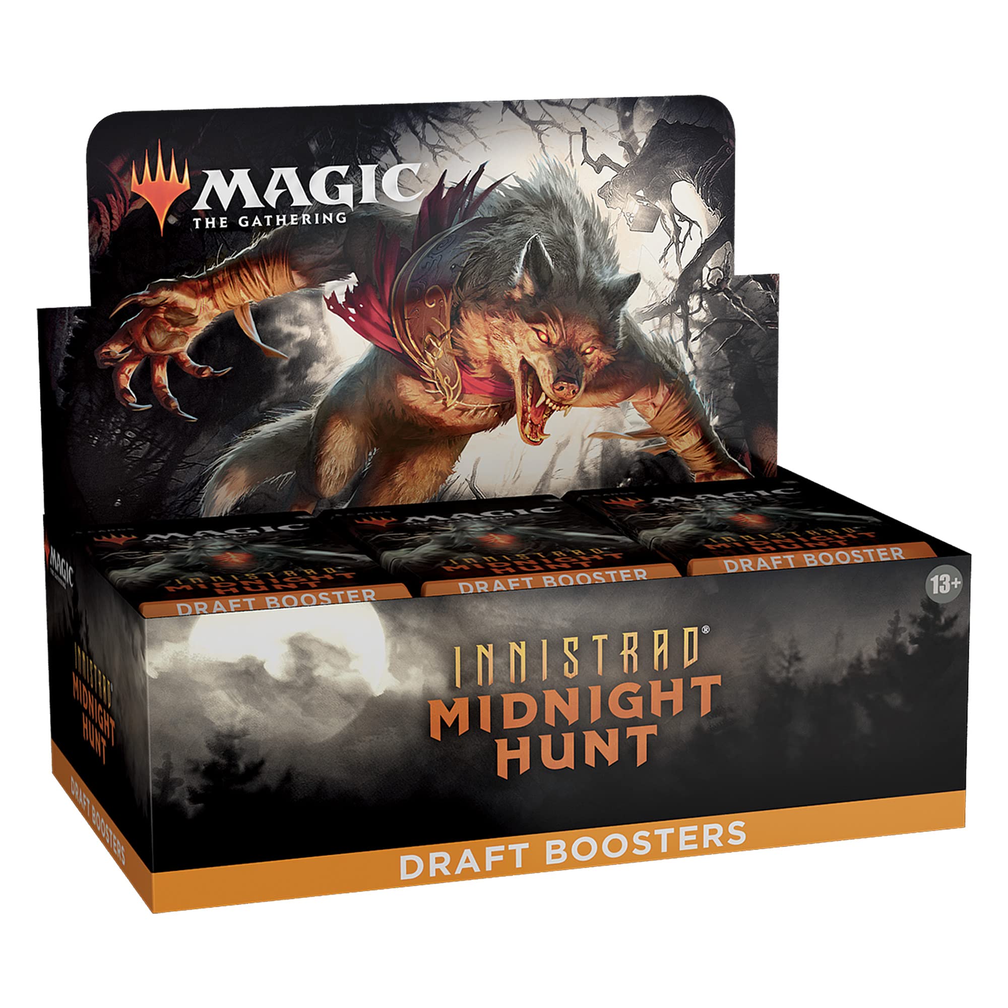 Magic: The Gathering Innistrad: Midnight Hunt Draft Booster Box | 36 Packs (540 Magic Cards) - Image 2
