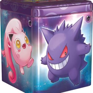 Pokémon TCG: Psychic Stacking Tin (3 Booster Packs & 2 Sticker Sheets)