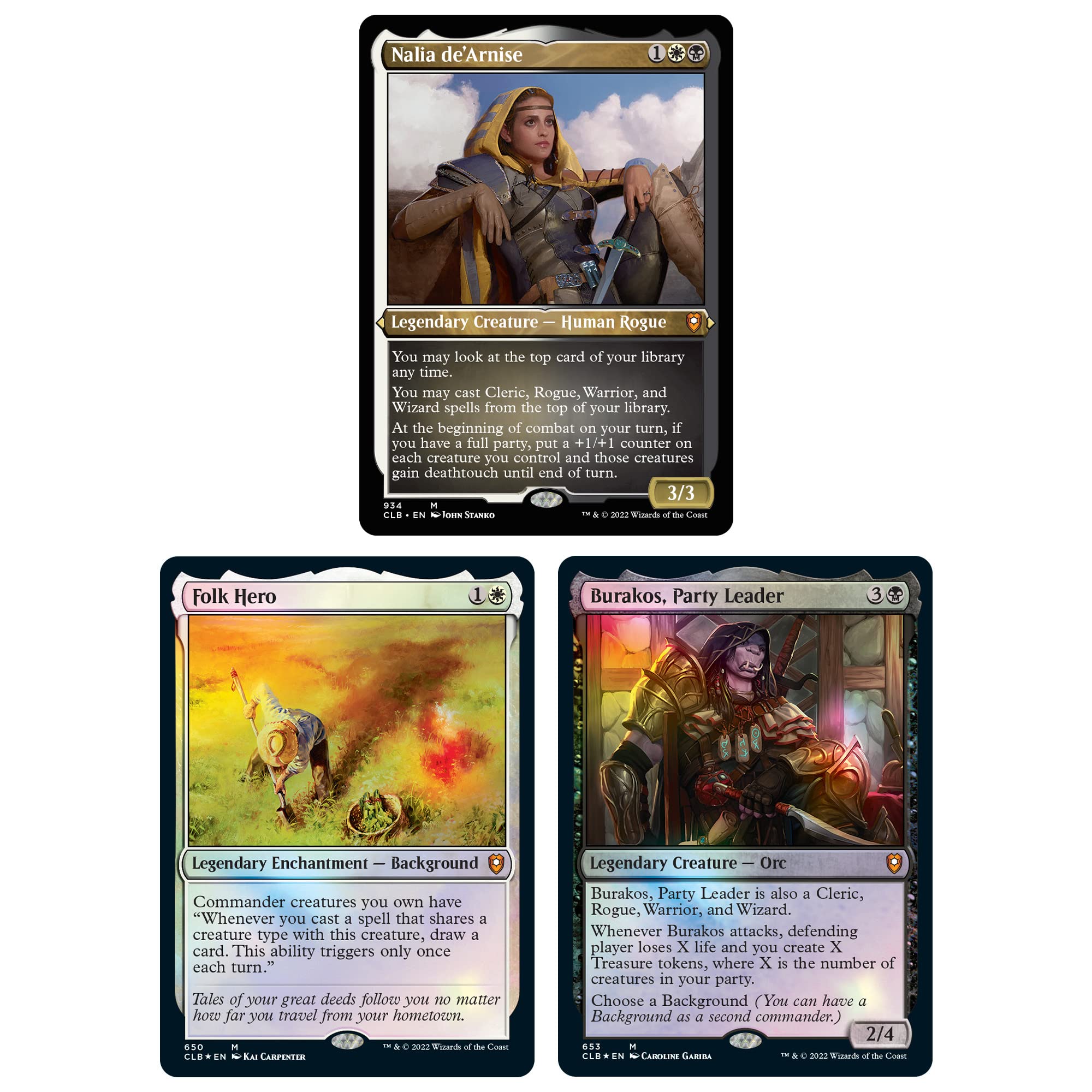 Magic: The Gathering Commander Legends: Battle for Baldur’s Gate Commander Deck – Party Time + Collector Booster Sample Pack - Image 6