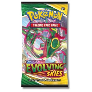 Pokemon Sword & Shield Evolving Skies Booster Pack | Rayquaza