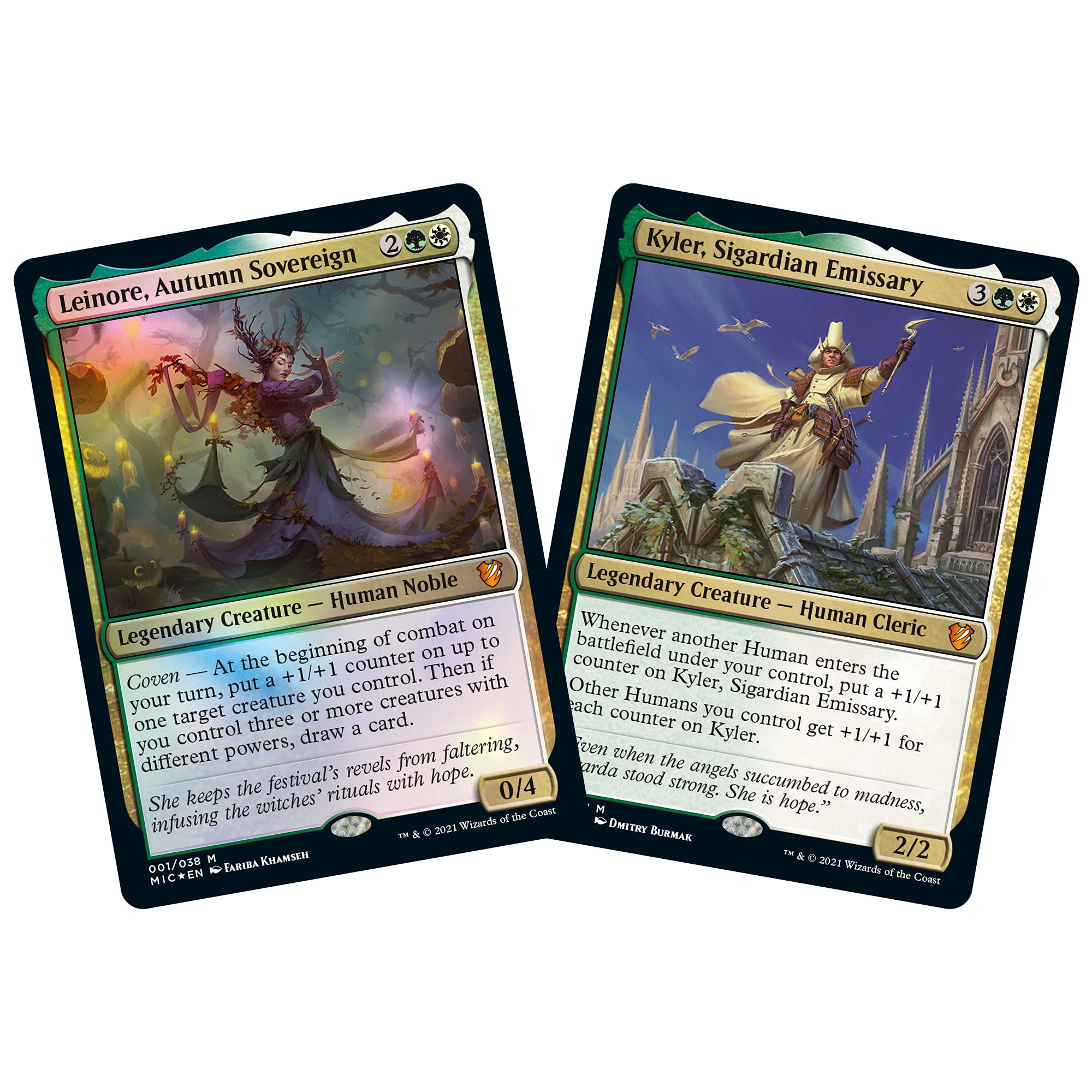 Magic: The Gathering Innistrad: Midnight Hunt Commander Deck – Coven Counters (Green-White) - Image 7