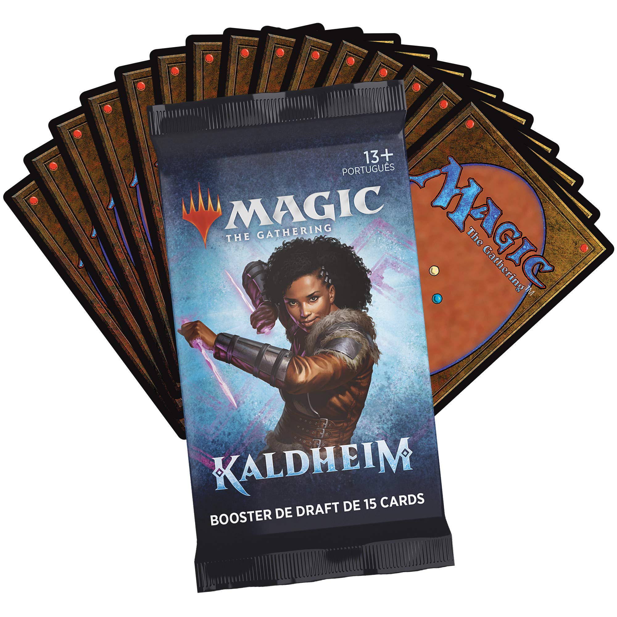 Magic The Gathering MTG-KHM-BD-EN Kaldheim Draft Booster Pack, Multi - Image 2