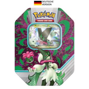 Pokémon - Trading Card Game: Tin-Box Paldea Partner: Maskagato-ex (1 Holographic Promo Card & 4 Booster Packs)