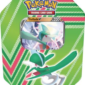 Pokémon Hidden Potential Tin – Gallade V (1 Foil Card & 4 Booster Packs)