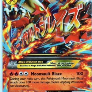 Pokemon M Blaziken EX XY86 Mega Swampert EX Oversized Jumbo Card XY 86