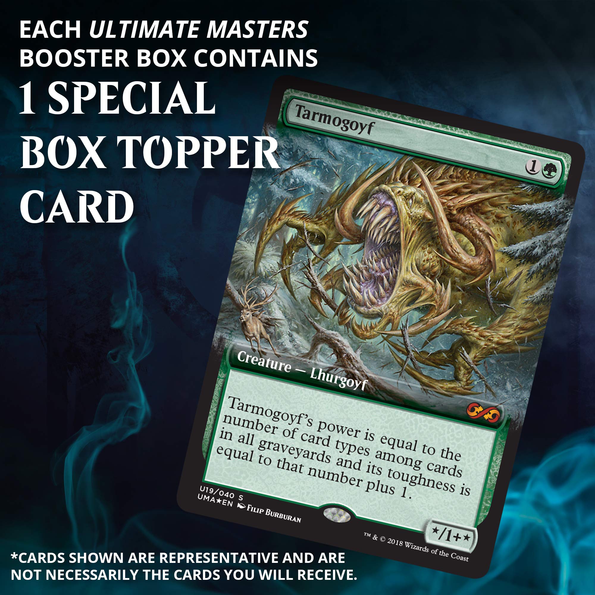 Magic: The Gathering Ultimate Masters Booster Box | 24 Booster Packs (360 Cards) | 1 Special Box-Topper Card - Image 2