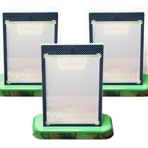 Pokemon Magnetic Card Display – Green – Ogerpon ex Collection – Lot of 3 with Stand