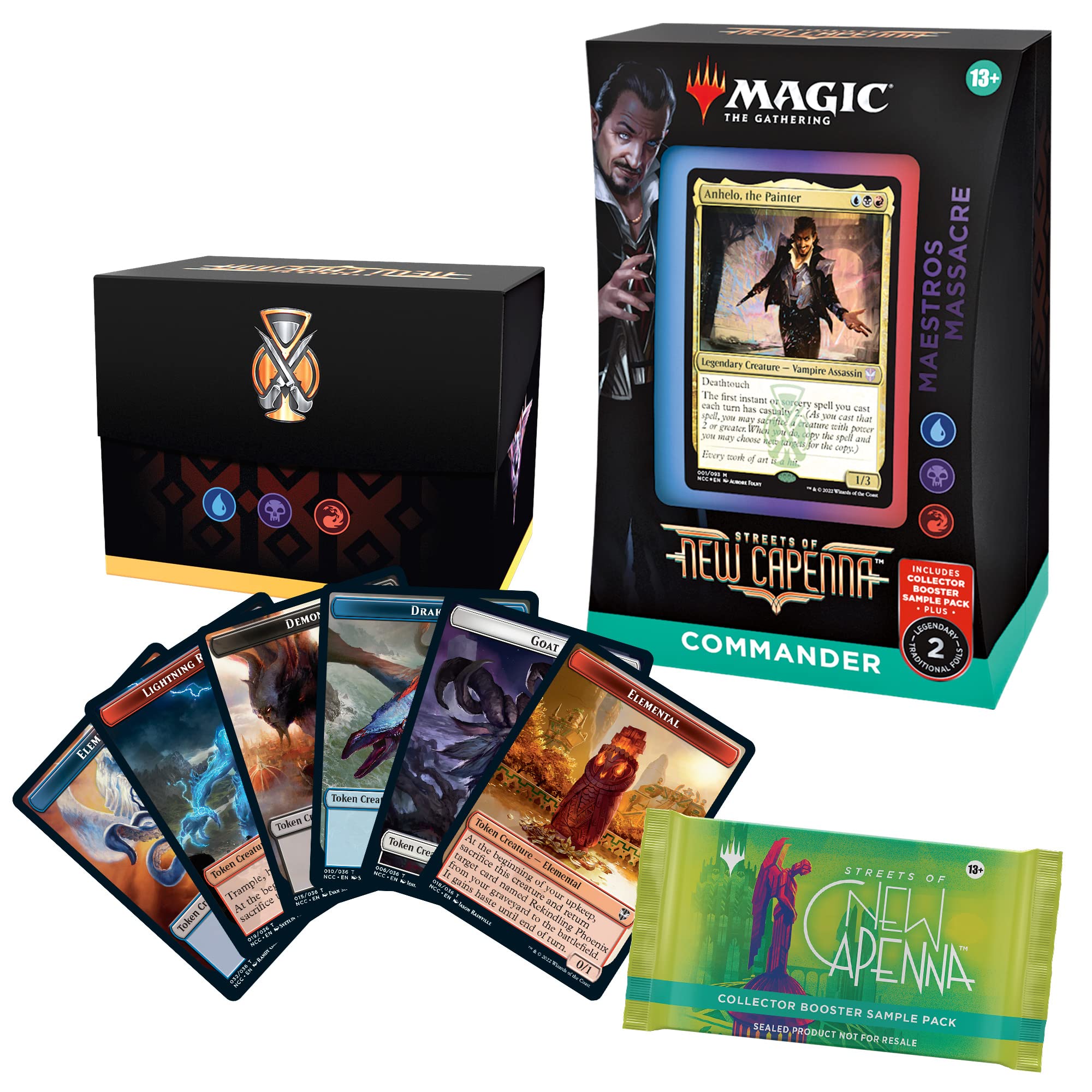 Magic: The Gathering Streets of New Capenna Commander Deck – Maestros Massacre + Collector Booster Sample Pack - Image 7