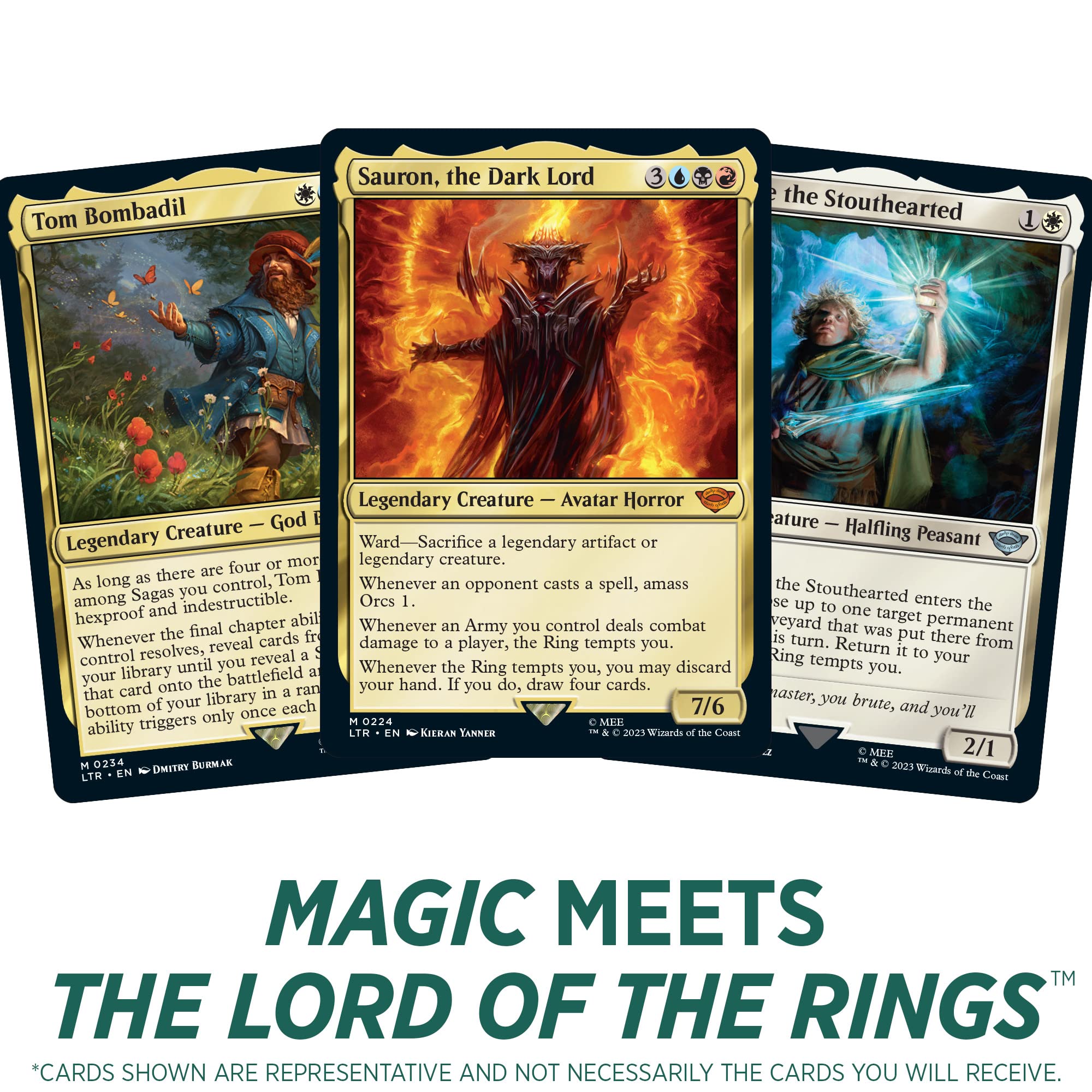 Magic: The Gathering The Lord of The Rings: Tales of Middle-Earth Draft Booster Box - 36 Packs + 1 Box Topper Card - Image 4