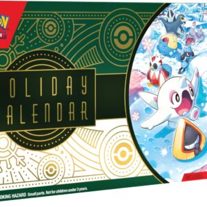 Pokémon TCG: Holiday Calendar (8 Foil Promo Cards, 5 Booster Packs & More)