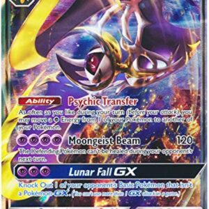 Pokemon Sun & Moon Base Set Ultra Rare Holo Lunala-GX #66
