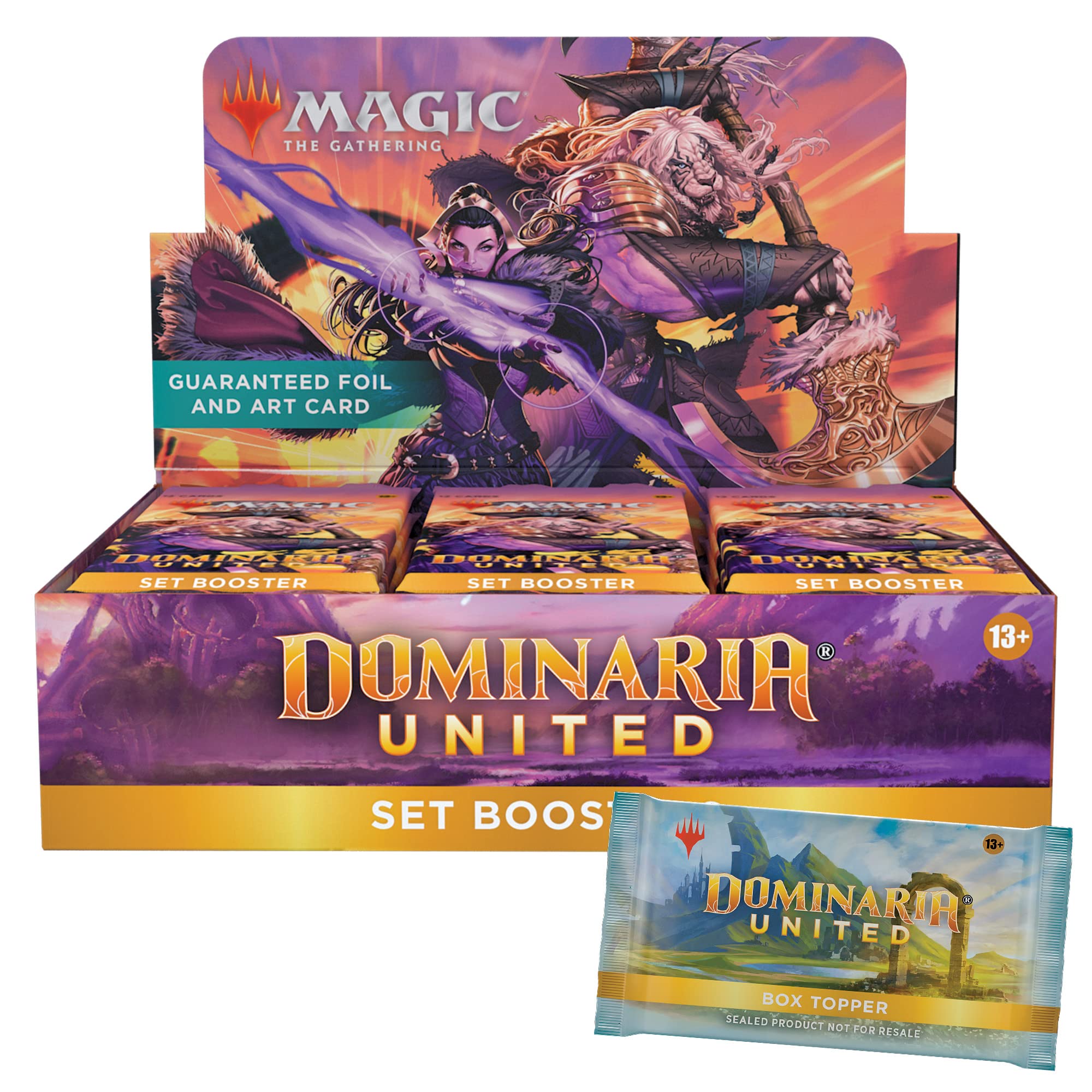 Magic: The Gathering Dominaria United Set Booster Box | 30 Packs + Box Topper Card (361 Magic Cards) - Image 2