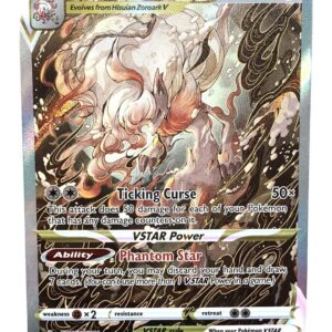 Pokemon - Hisuian Zoroark Vstar GG56/GG70 - Crown Zenith - Galarian Gallery - Ultra Rare Alternate Art