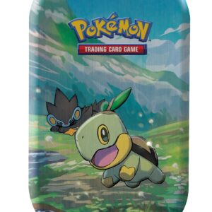 Pokémon TCG: Sinnoh Stars Mini Tin - Turtwig, Luxray (2 Booster Packs & 1 Pokèmon Art Card)