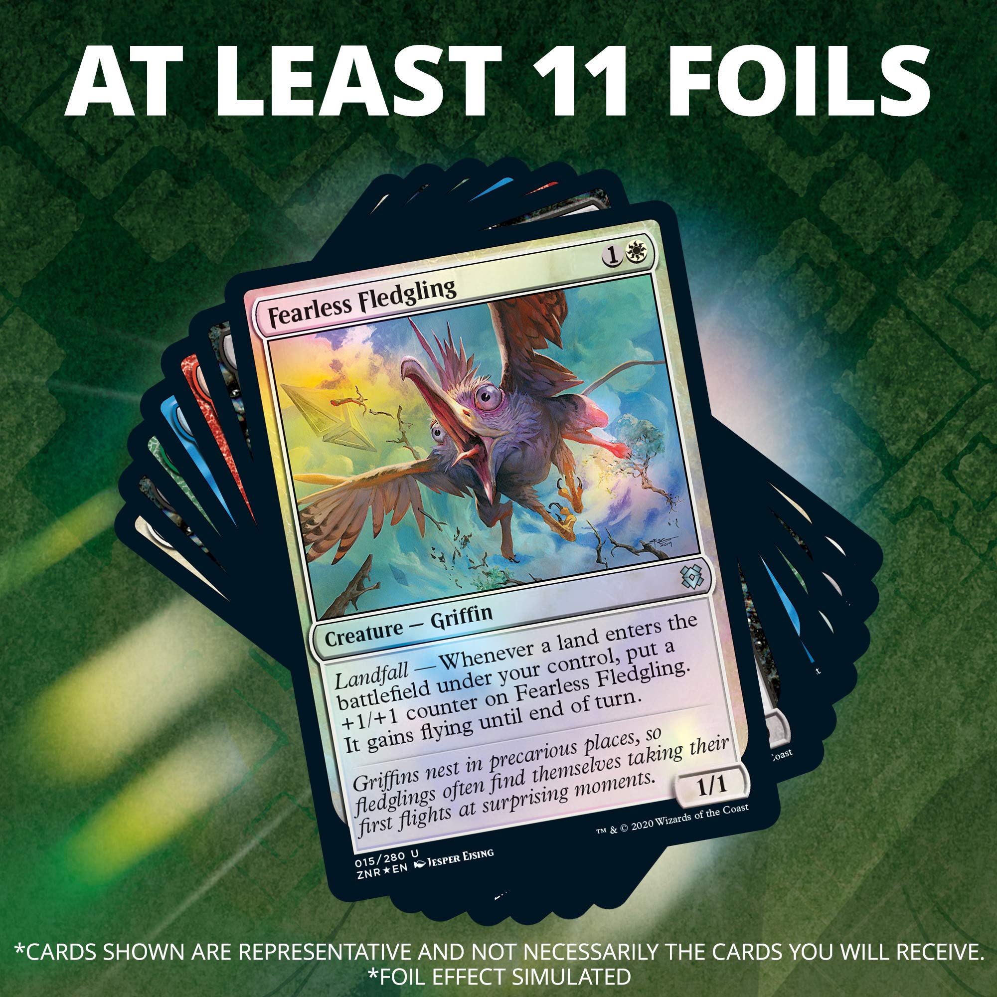 Magic: The Gathering Zendikar Rising Collector Booster (15 Premium Cards Per Pack) - Image 4
