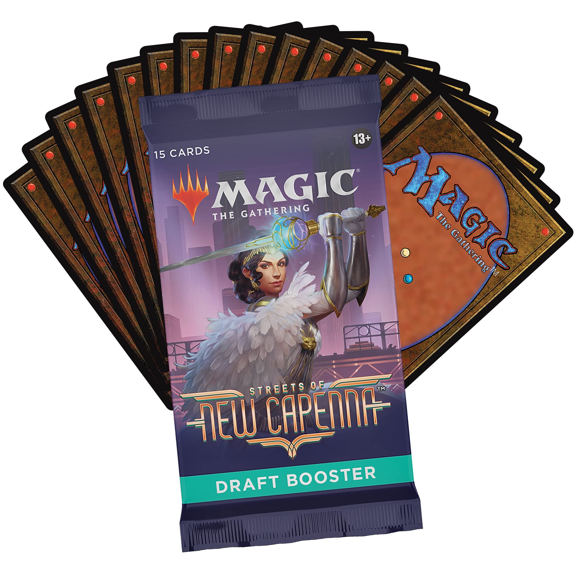 Magic: The Gathering Streets of New Capenna 3-Booster Draft Pack | 45 Magic Cards - Image 5