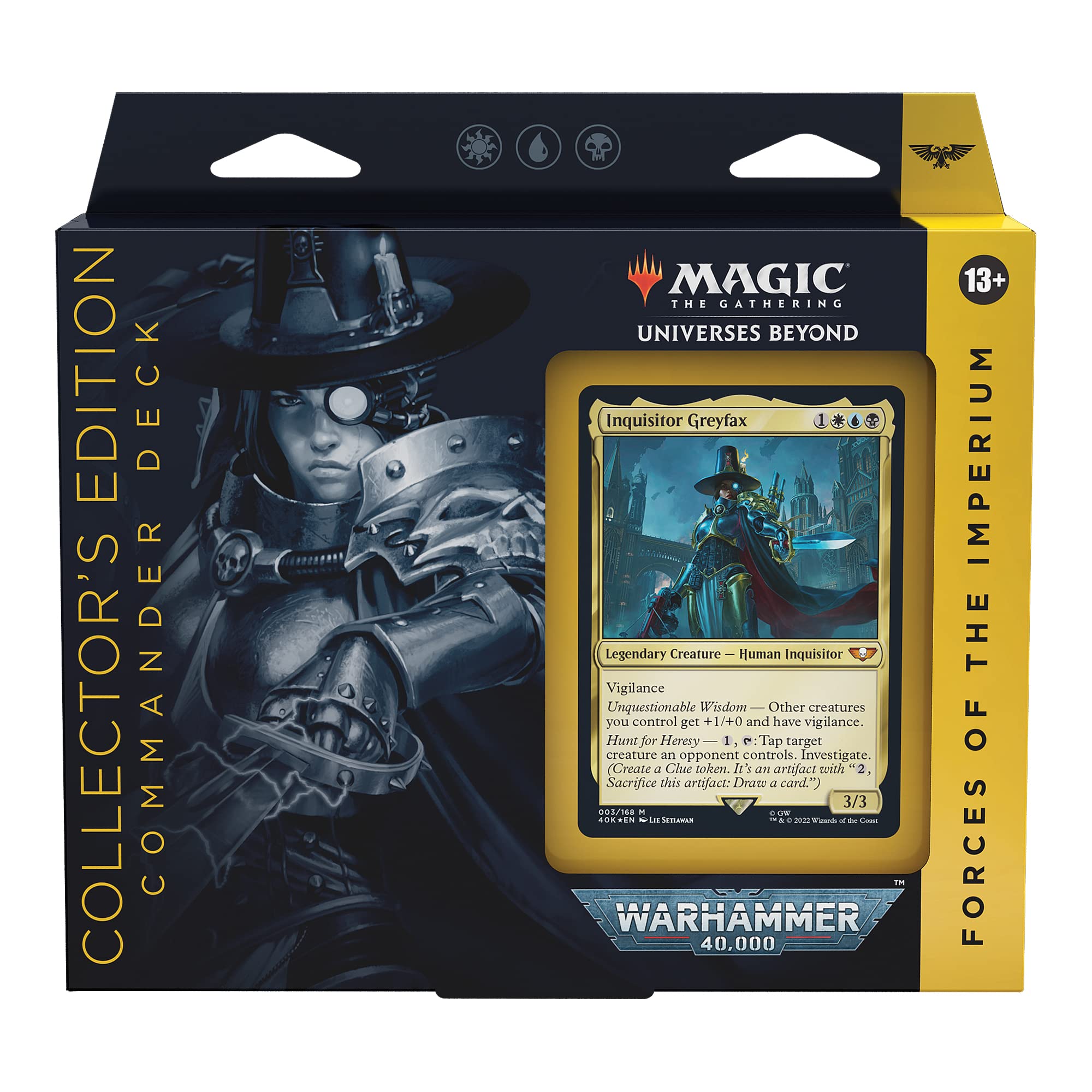 Magic: The Gathering Universes Beyond Warhammer 40,000 Collector’s Edition Commander Deck Bundle – Includes all 4 Decks - Image 3