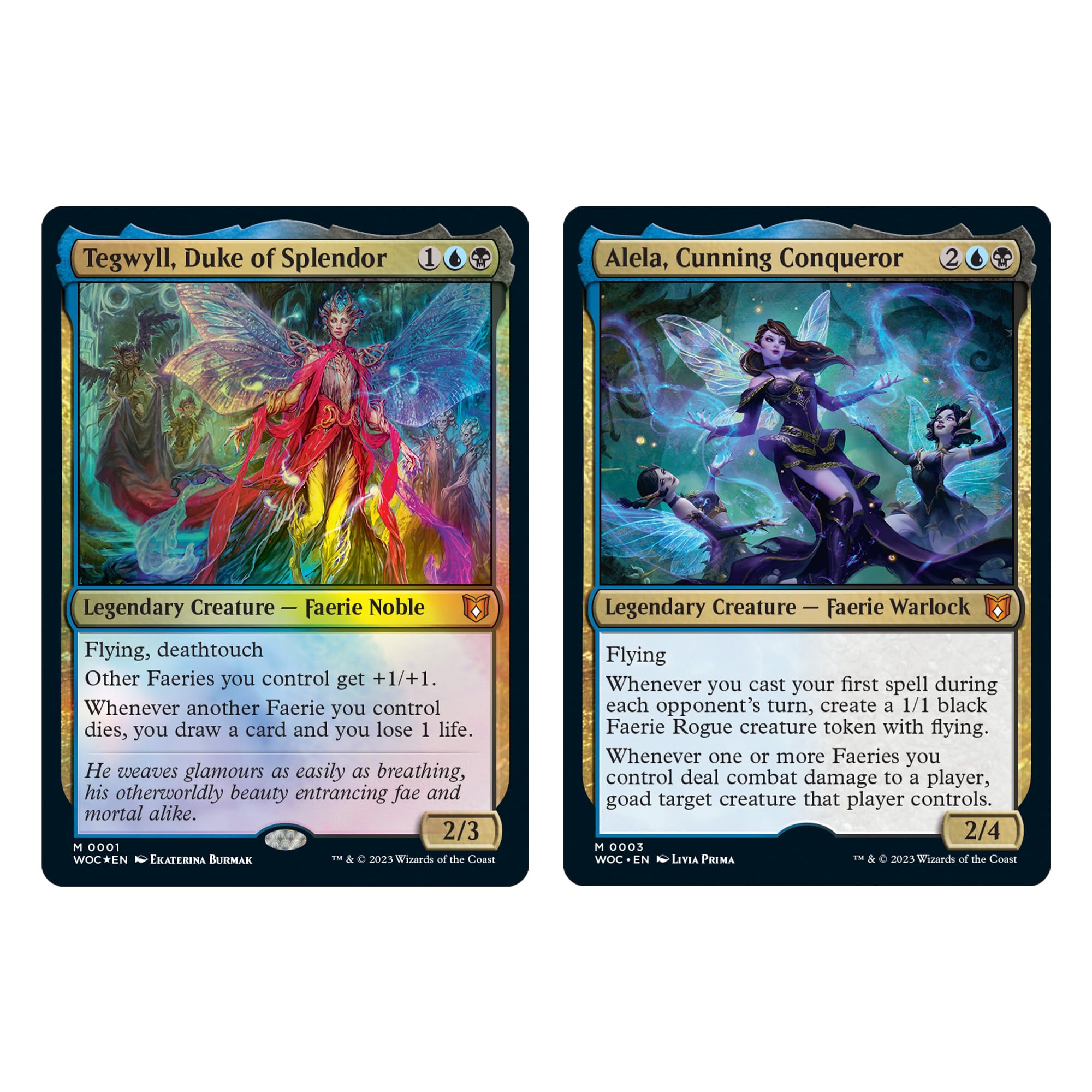Magic: The Gathering Wilds of Eldraine Commander Deck - FAE Dominion (100-Card Deck, 2-Card Collector Booster Sample Pack + Accessories) - Image 5