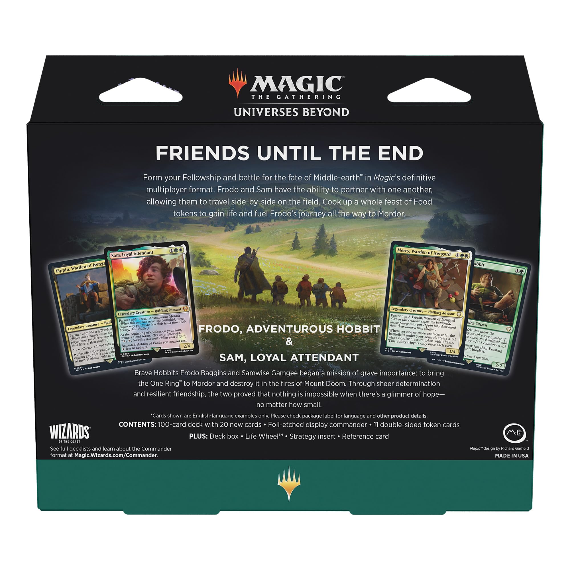 Magic The Gathering The Lord of The Rings: Tales of Middle-Earth Commander Deck 2 + Collector Booster Sample Pack - Image 3