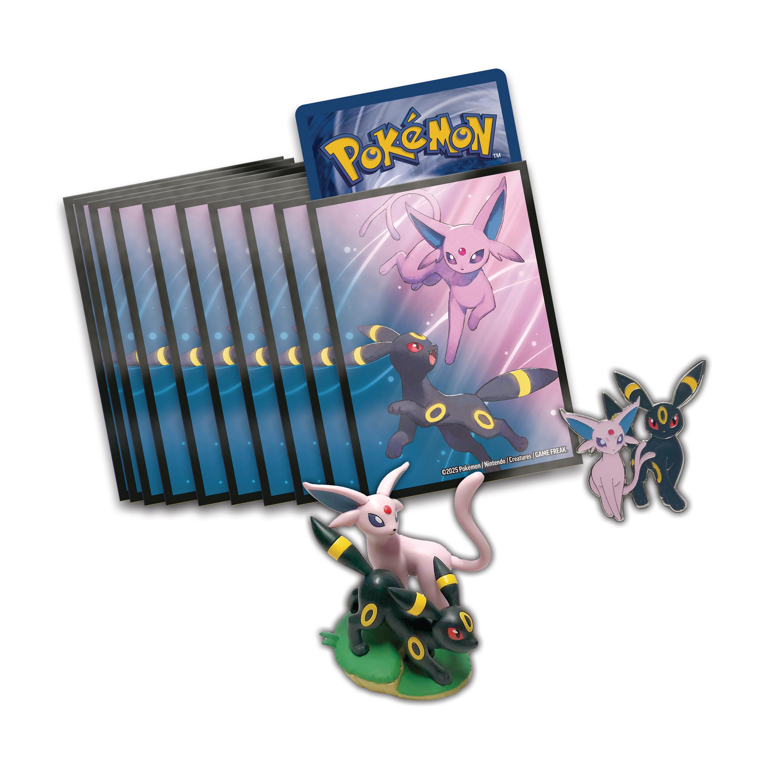 Pokémon : Premium Collection with Scarlet & Purple Figure - Prismatic Evolution of The Pokémon TCG (2 Textured Glossy Promo Cards, 11 Boosters) - Image 6