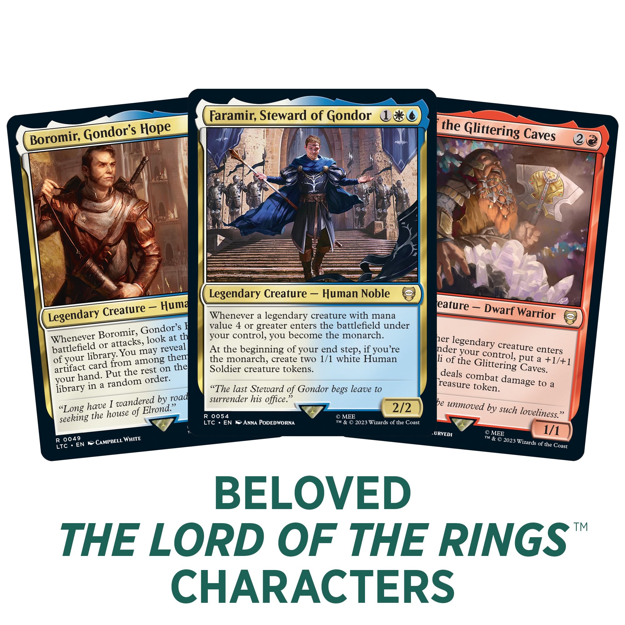 Magic The Gathering The Lord of The Rings: Tales of Middle-Earth Commander Deck 1 + Collector Booster Sample Pack - Image 4