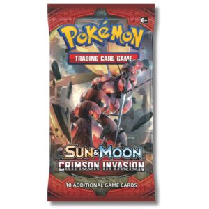 Pokemon Sun & Moon Crimson Invasion Booster Pack | Buzzwole