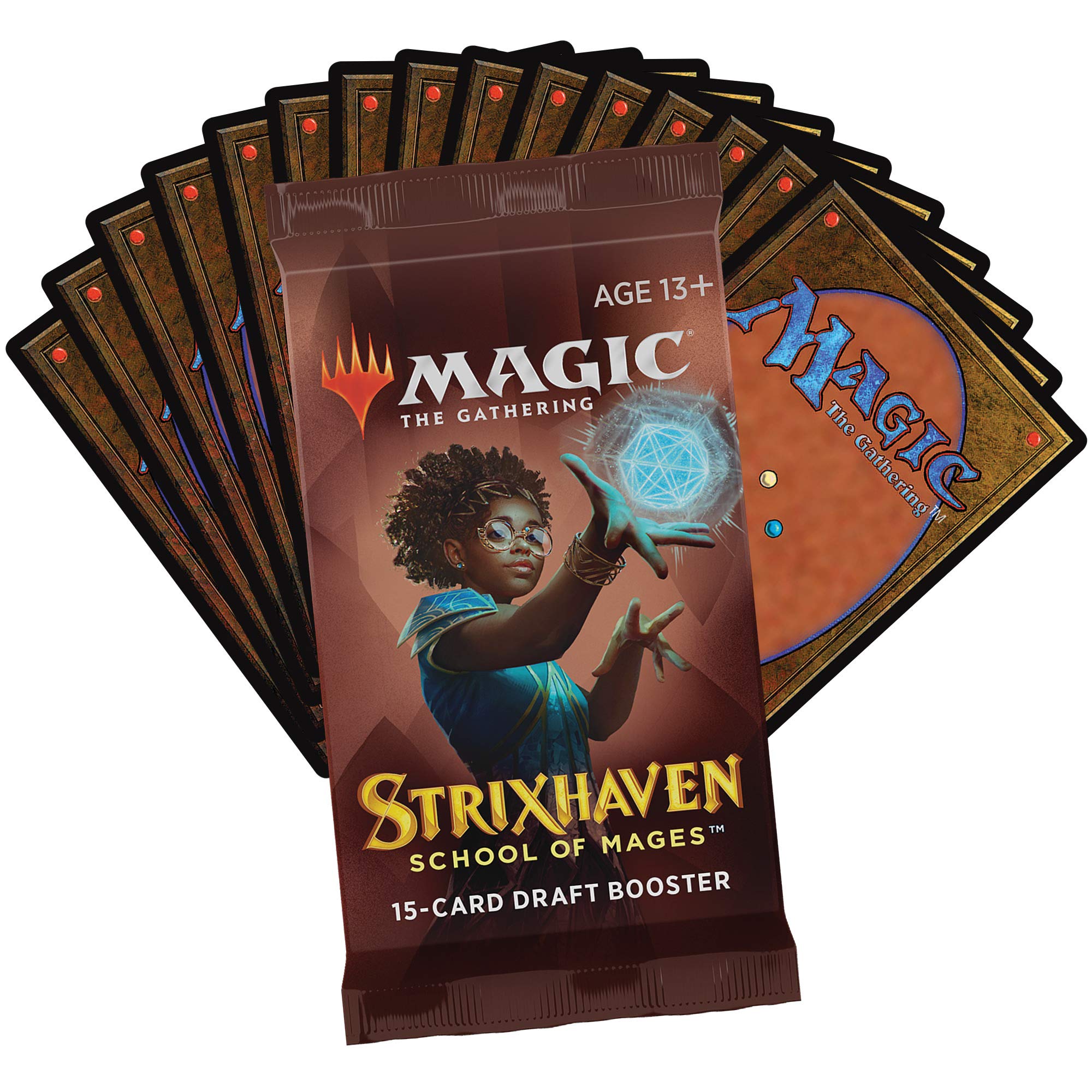 Magic The Gathering Strixhaven Draft Booster Box | 36 Packs (540 Magic Cards), Brown - Image 5