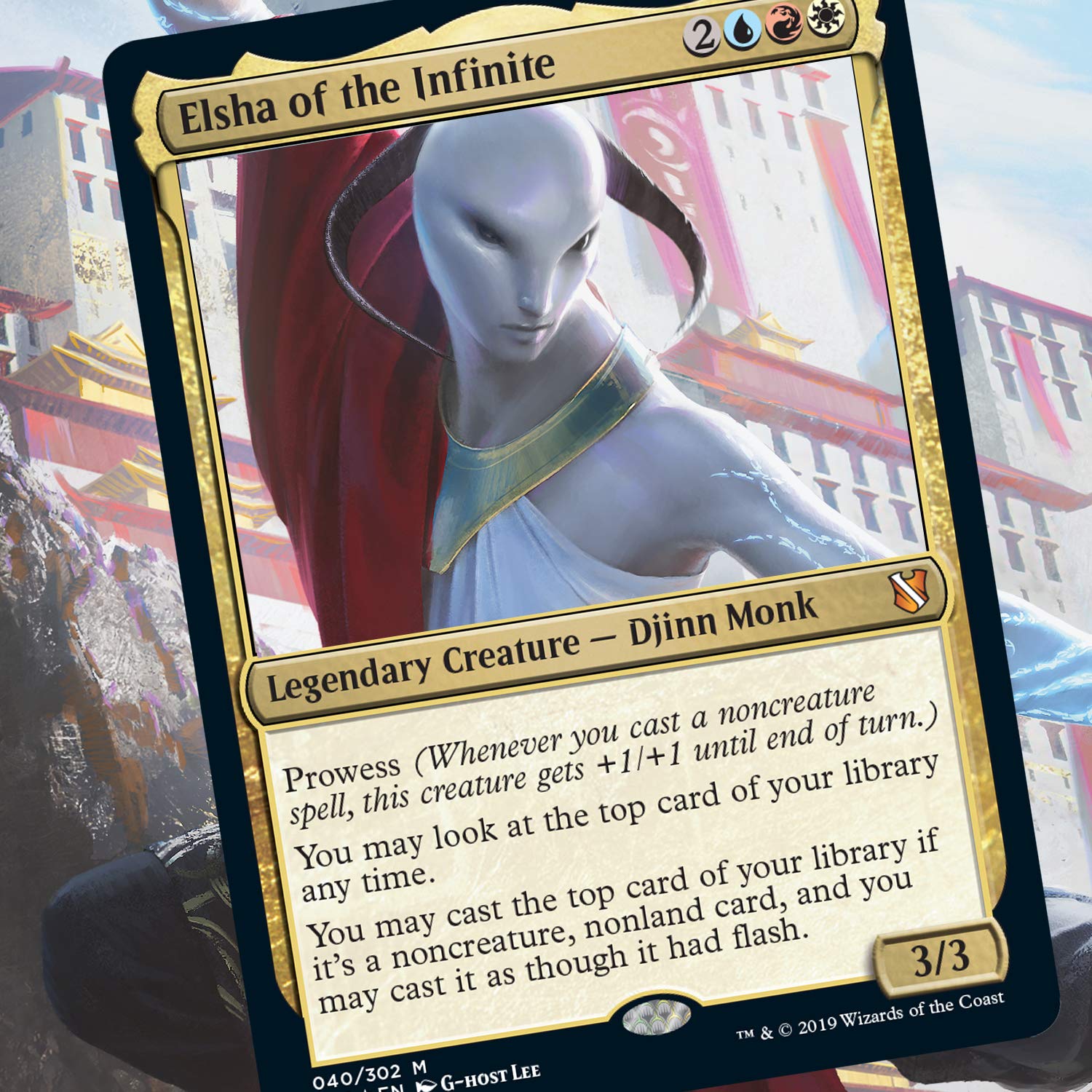Magic: The Gathering Commander 2019 Mystic Intellect Deck | 100-Card Ready-to-Play Deck | 3 Foil Commanders | Factory Sealed - Image 3