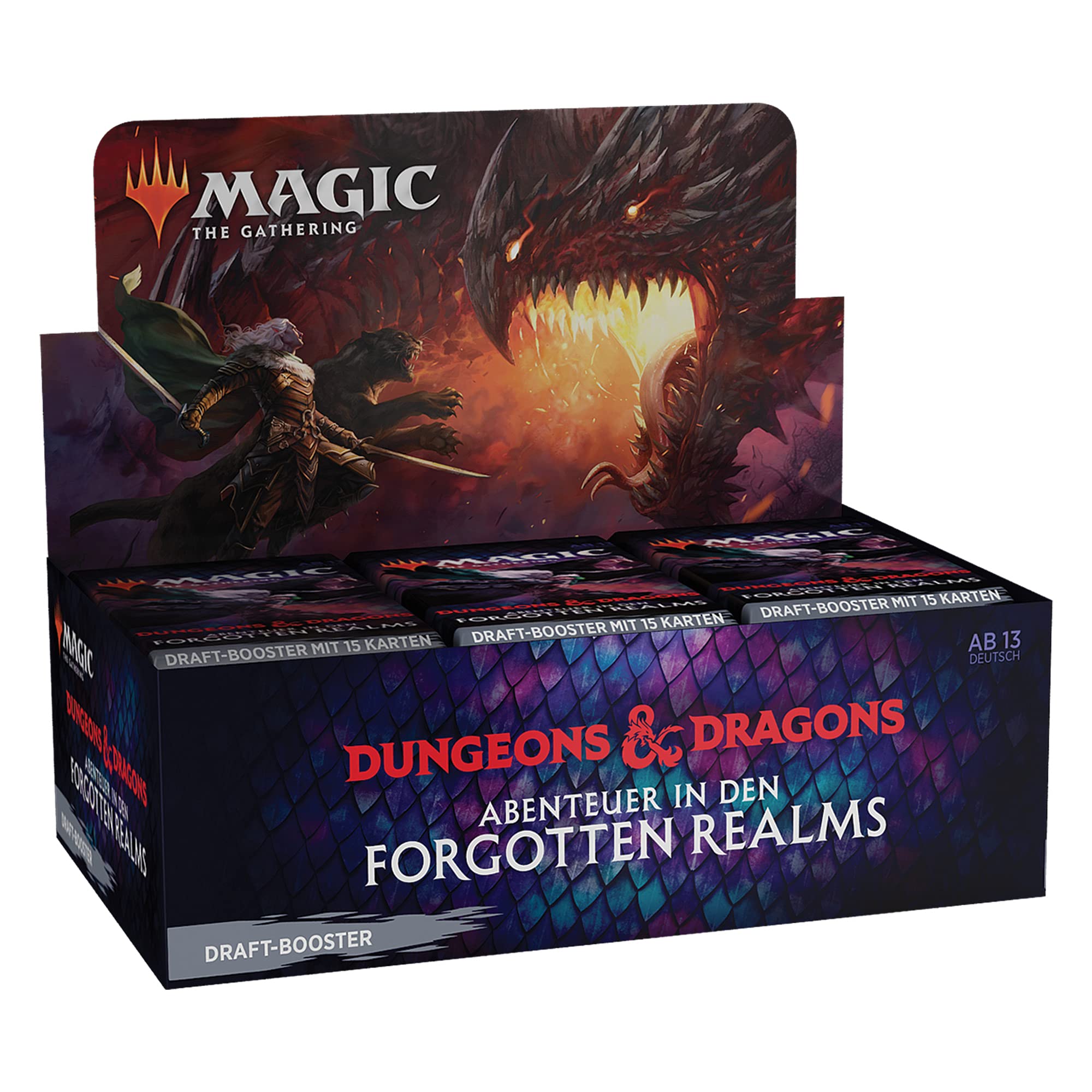 Magic The Gathering Adventures in The Forgotten Realms Draft Booster Box, 36 Packs - Image 3