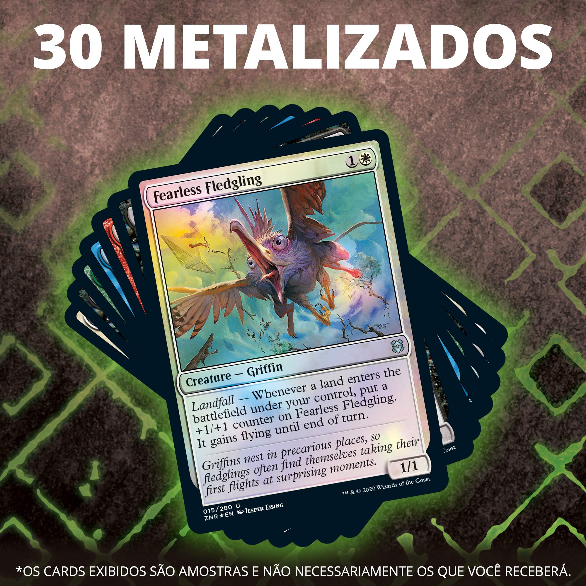 Magic: The Gathering MTG-ZNR-SBD-EN Zendikar Rising Set (Single Booster Pack) - Image 4