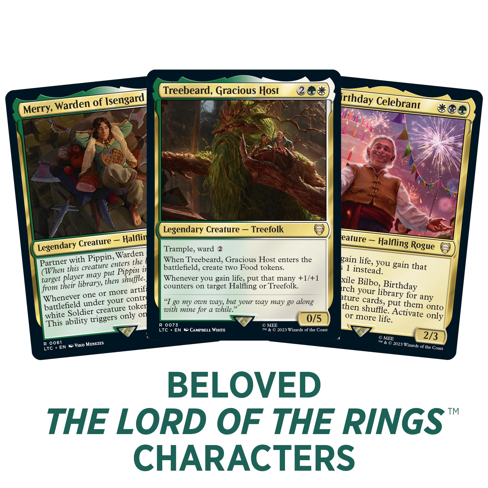 Magic The Gathering The Lord of The Rings: Tales of Middle-Earth Commander Deck 2 + Collector Booster Sample Pack - Image 4