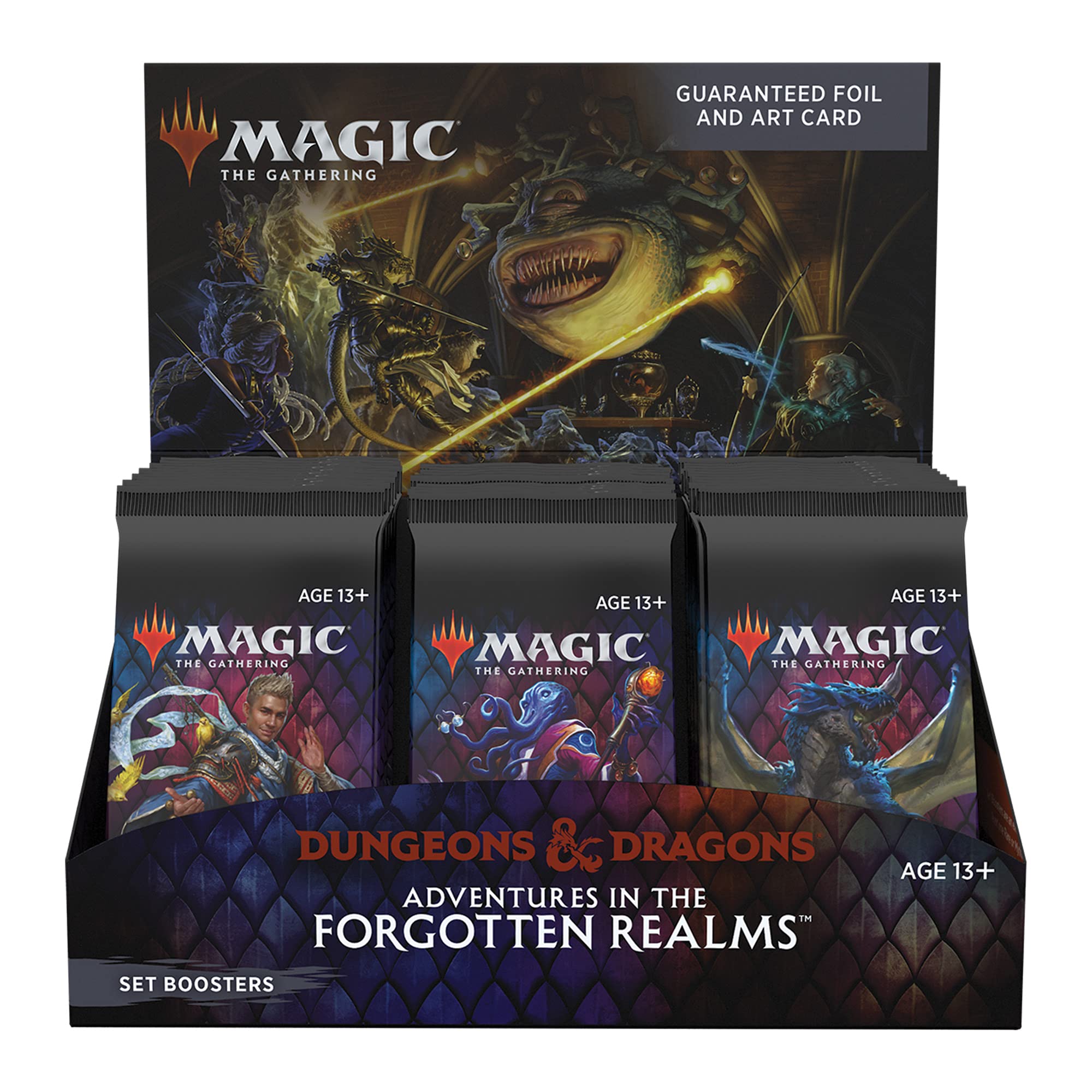 Magic: The Gathering Adventures in The Forgotten Realms Set Booster Box, 30 Packs, for ages 13+ - Image 4
