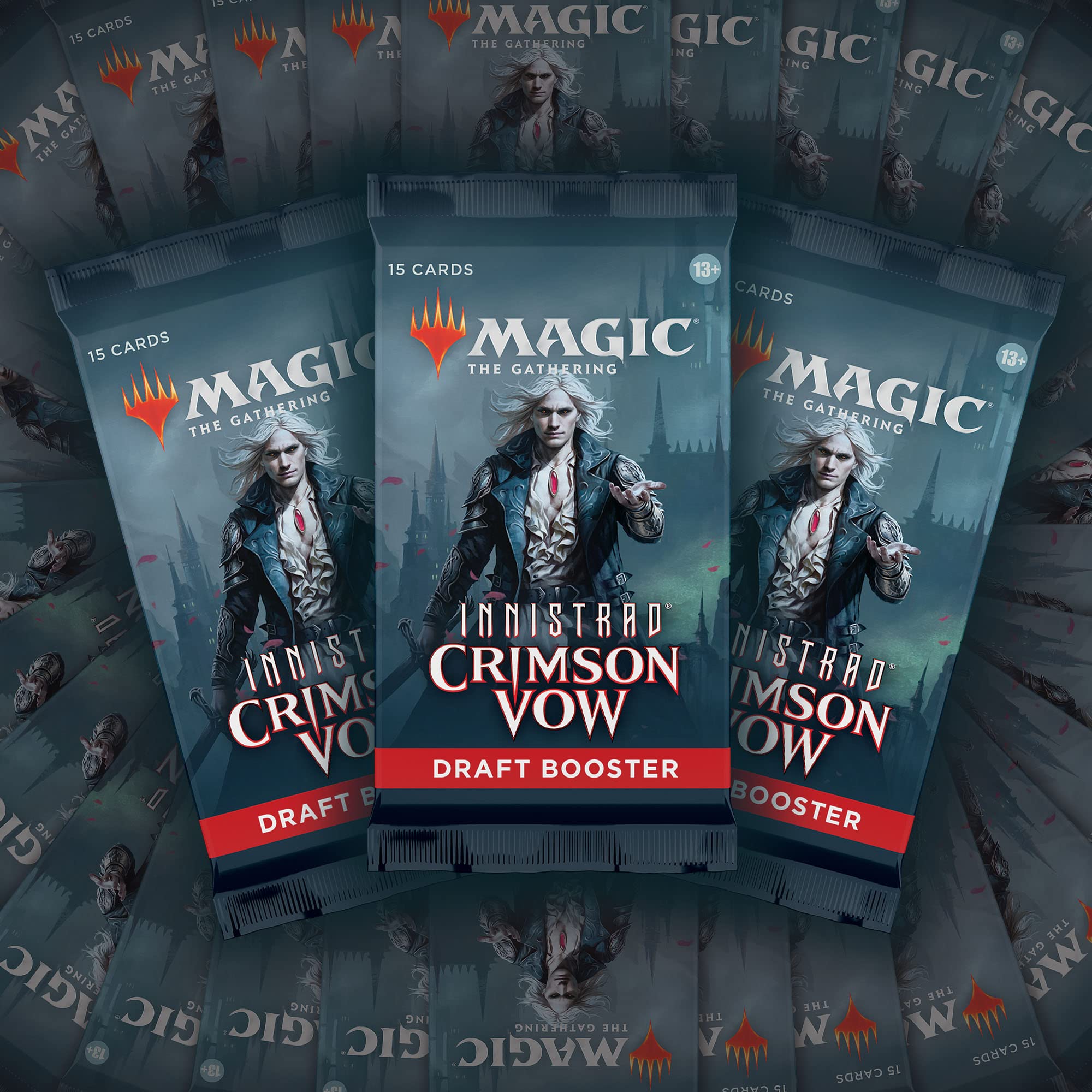 Magic: The Gathering Innistrad: Crimson Vow Draft Booster Box | 36 Packs + Dracula Box Topper (541 Magic Cards) - Image 6