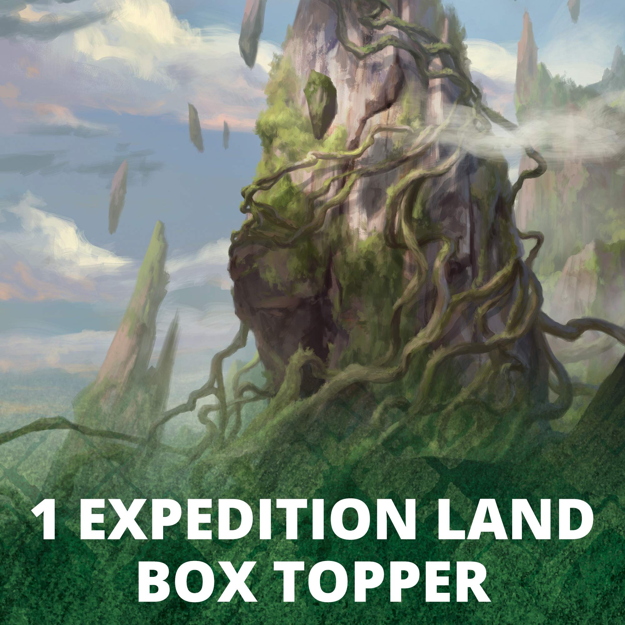 Magic The Gathering Zendikar Rising Draft Booster Box | 36 Booster Packs (540 Cards) + 1 Box Topper | 36 Full Art Lands | Factory Sealed - Image 6