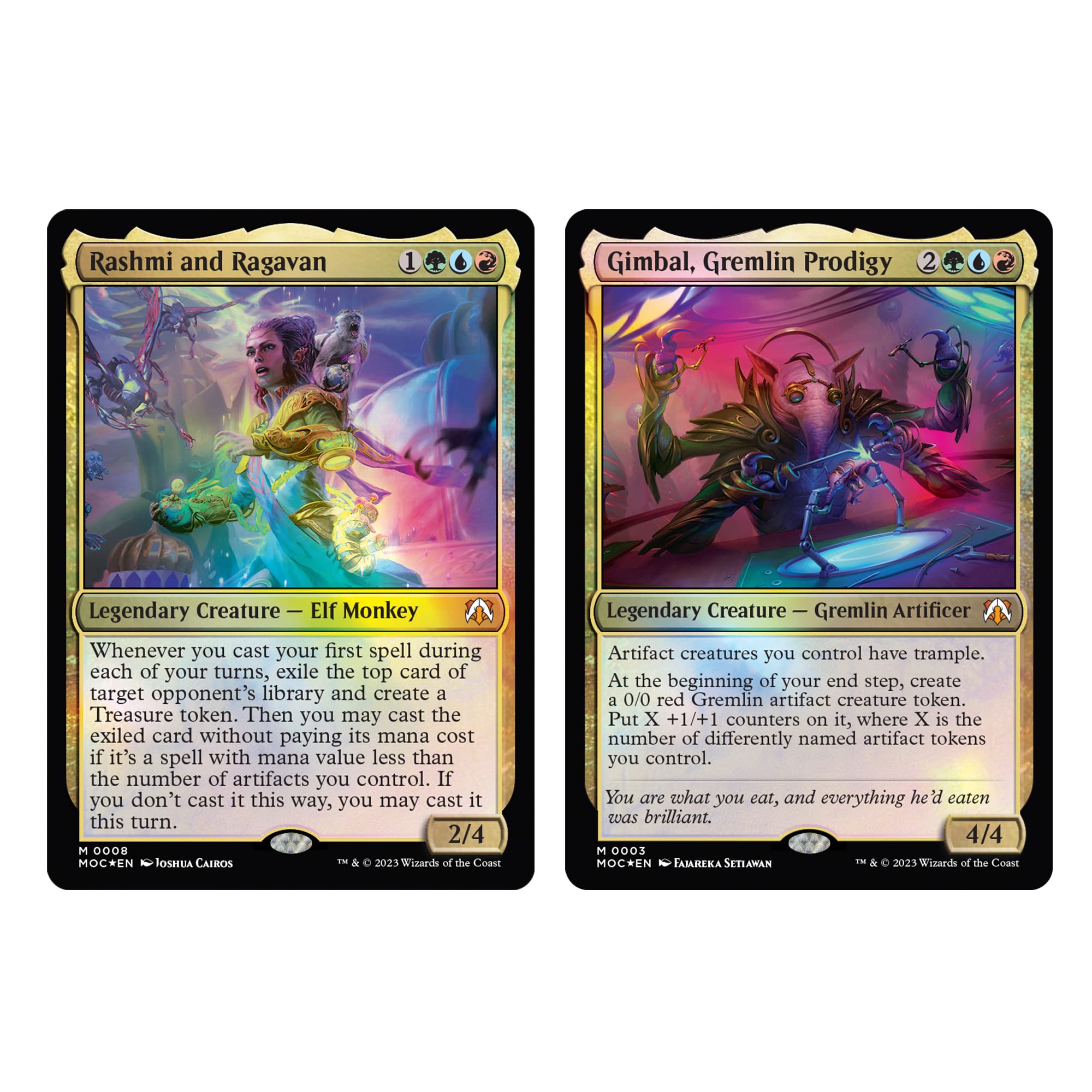 Magic: The Gathering March of the Machine Commander Deck - Tinker Time (100-Card Deck, 10 Planechase cards, Collector Booster Sample Pack + Accessories) - Image 5