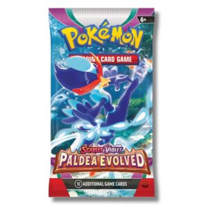 Pokemon Scarlet & Violet Paldea Evolved Booster Pack | Quaquaval