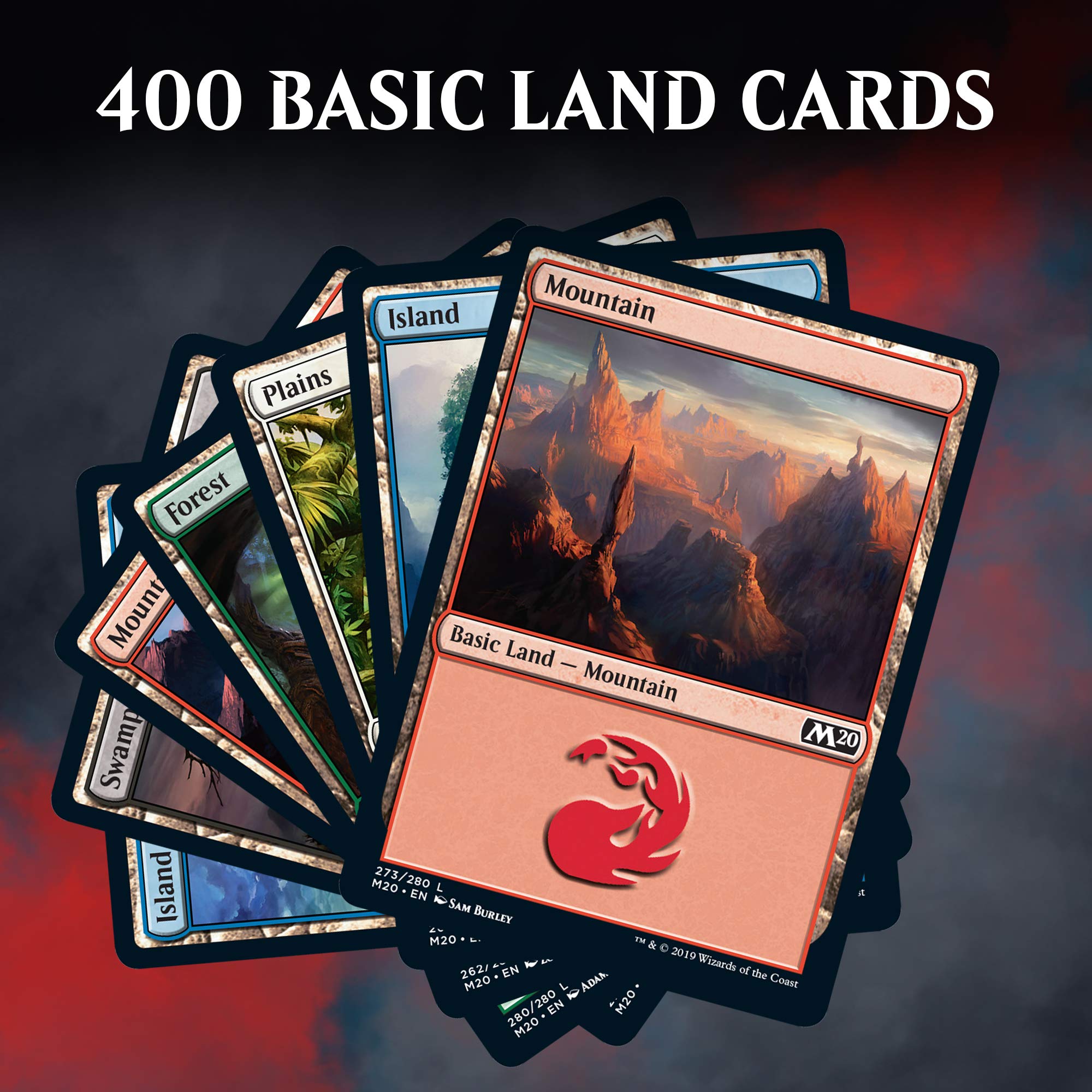 Magic The Gathering Core Set Land Station (400 Cards) , Black, 13+ years - Image 7