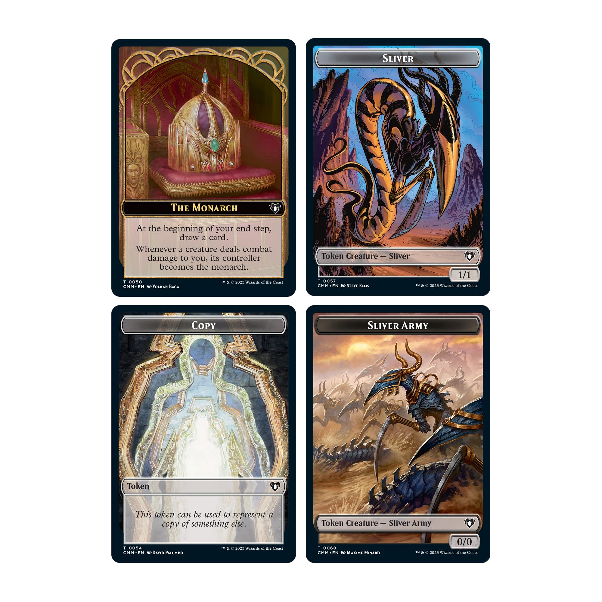 Magic: The Gathering Commander Masters Commander Deck - Sliver Swarm (100-Card Deck, 2-Card Collector Booster Sample Pack + Accessories) - Image 3