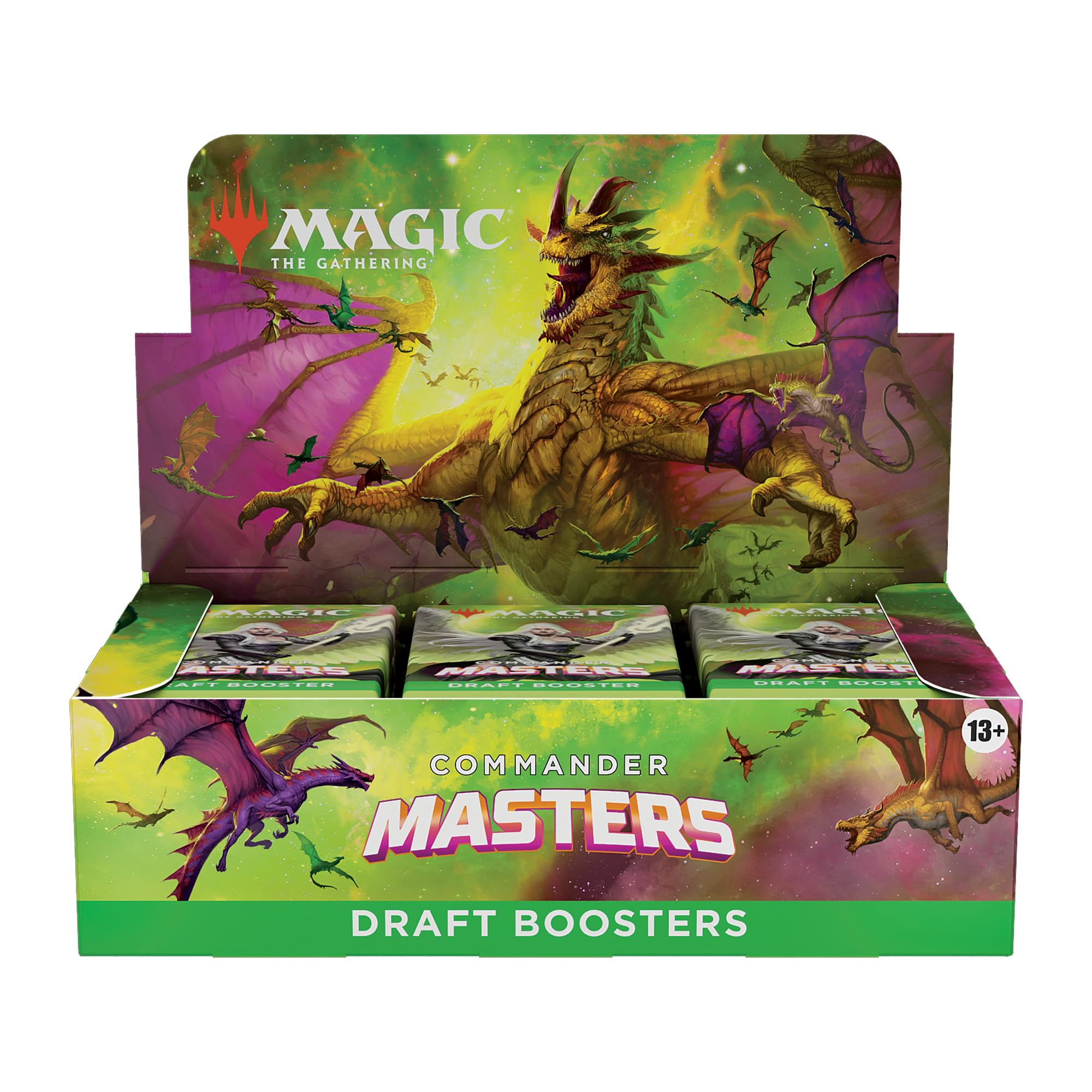 Magic: The Gathering Commander Masters Draft Booster Box - 24 Packs (480 Cards) - Image 3