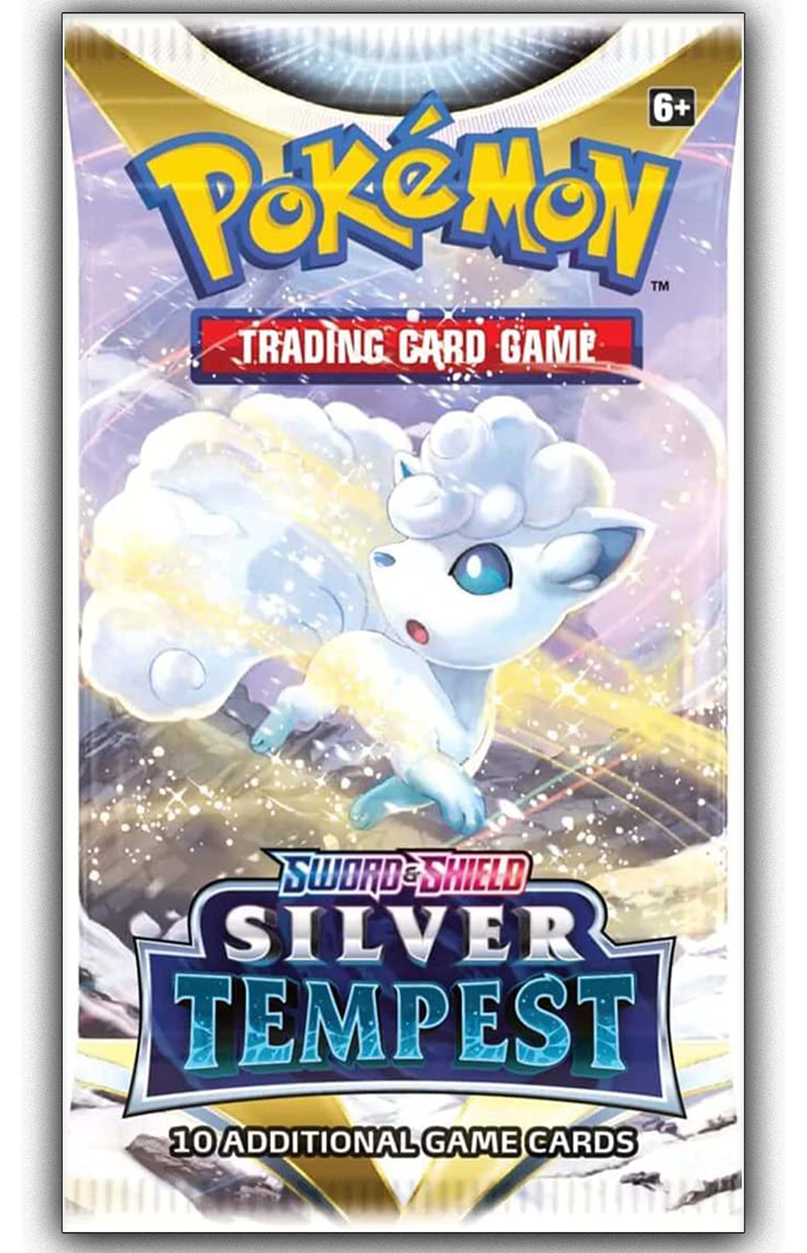 8 Packs Pokemon TCG: Sword & Shield Silver Tempest Booster Pack - 10 Cards - Image 7