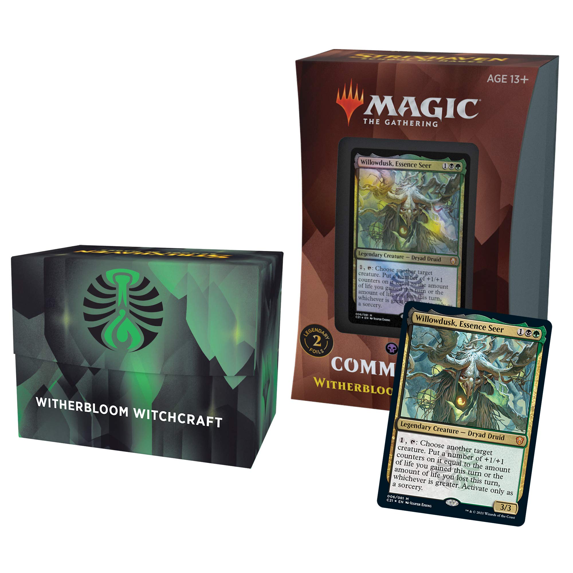 Magic: The Gathering Strixhaven Commander Deck Bundle – Includes 1 Silverquill Statement + 1 Prismari Performance + 1 Witherbloom Witchcraft + 1 Lorehold Legacies + 1 Quantum Quandrix - Image 4